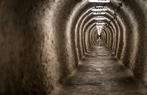 Tunnel in einer ehemaligen Salzmine in Turda (Rumänien). Hier soll es im Fall eines Atomunfalls sicherer sein.