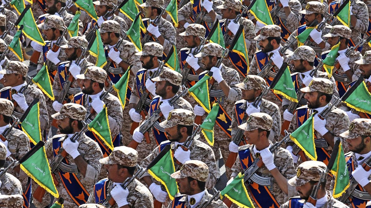 Iran's Revolutionary Guards operate independently from the country's regular army.