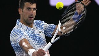 Novak Djokovic ist voll in der Spur