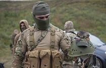 Ukrayna saflarında savaşan Çeçen savaşçılar /Arşiv
