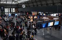 La gare de l'Est à Paris (24/01/23)