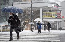 Large areas of Japan will be affected by the coldest air mass of the season from Tuesday.
