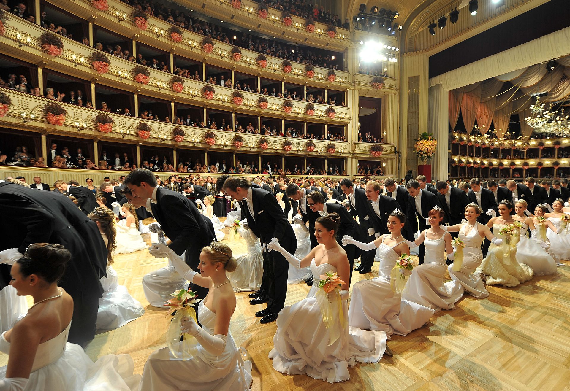 Christmas ball in vienna