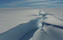 Chasm-1 - the crack in the Brunt ice sheet - remained dormant for many years but has now created a new iceberg.