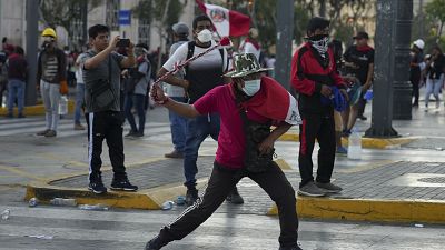 Протесты в Лиме