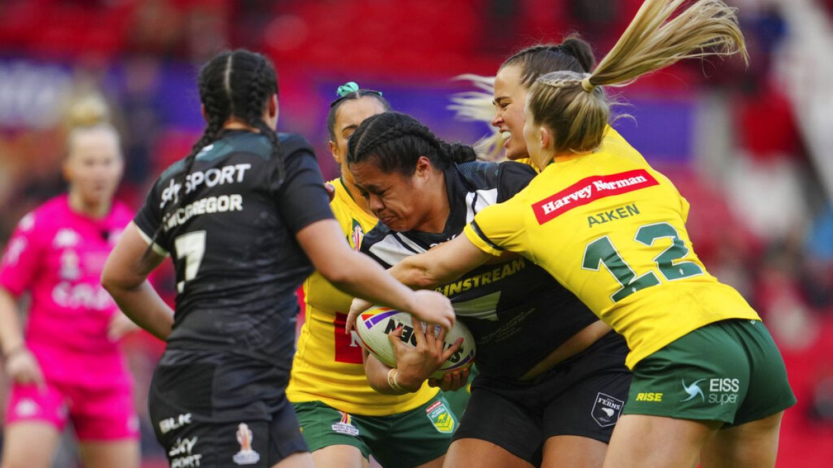 Kadınlar rugby karşılaşması