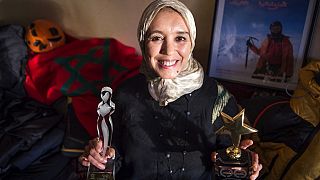 Moroccan woman scales world's highest peaks 