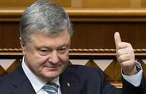 L'ancien président ukrainien Petro Porochenko