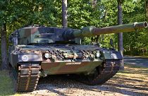 The Leopard 2 tanks are manufactured by a German company and used by countries like Poland, Spain, Greece and Denmark.