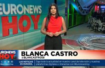 Euronews Hoy es presentado este miércoles por Blanca Castro. 