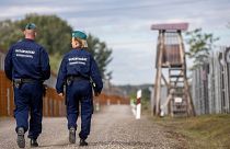 گشت مرزی در مرز مجارستان و صربستان، ۲۰۲۲