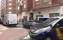 La policía registró el domicilio del detenido en la localidad de Miranda de Ebro