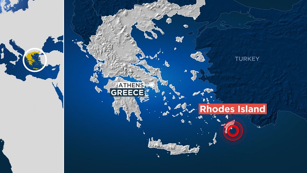 Greece rocked by 5.9 magnitude earthquake near Rhodes