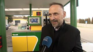 Ungarischer Tanktourist in der Slowakei