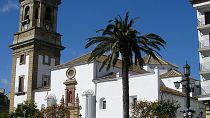 Iglesia de Nuestra Señora de la Palma, en la Plaza Alta de Algeciras