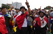 Friedliche Proteste in Lima
