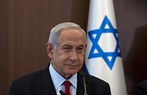 رئيس الوزراء الإسرائيلي بنيامين نتنياهو يترأس الاجتماع الأسبوعي لمجلس الوزراء في القدس، 22 يناير 2023