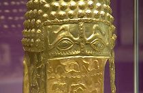 Golden Helmet of Coțofenești, 4th century BC, National History Museum of Romania 