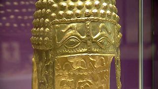 Golden Helmet of Coțofenești, 4th century BC, National History Museum of Romania 