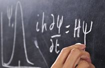 Quantum equation on a chalk board