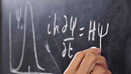 Quantum equation on a chalk board