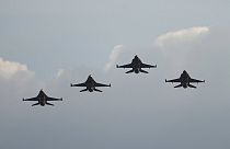 Avions de combat F-16 (entrainement militaire en Israël), 28 décembre 2022