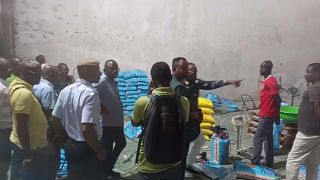 Congo: disruption of a rice repackaging network