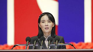 Schwester von Nordkoreas Machthaber: Kim Yo-jong wettert gegen die USA
