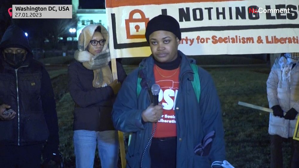 Watch: Peaceful protests in American cities after the violent death of motorist Tyre Nichols