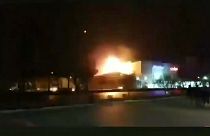 الهجوم على موقع عسكري في إيران