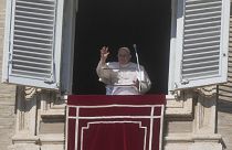 Папа Франциск после молитвы "Ангелус" на пл. Св. Петра 29 января 2023