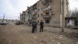 Последствия российских обстрелов на востоке Украины