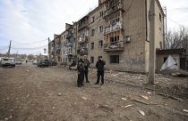 Последствия российских обстрелов на востоке Украины