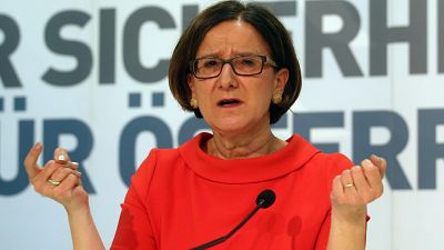 Johanna Mikl-Leitner, az ÖVP listavezetője