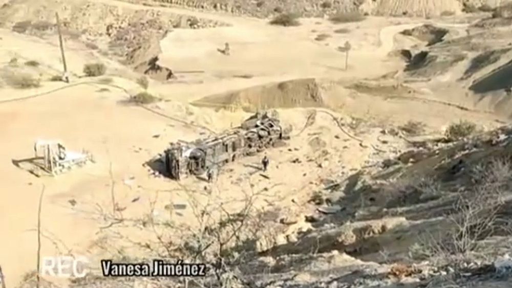 Dozens Dead When A Bus Fell Off A Cliff In Peru - Paudal