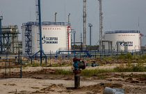 تاسیسات تولید نفت گازپروم واقع در منطقه یامال روسیه