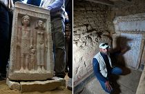 Egypt discovers tombs and sarcophagus in new dig