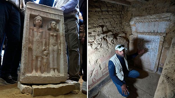 Egypt unveils new incredible discoveries including two tombs and gold ...