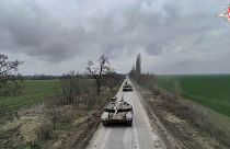 Orosz tankok az ukrán fronton / Képünk illusztráció