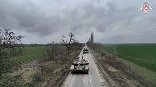 Orosz tankok az ukrán fronton / Képünk illusztráció