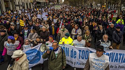 Μαδρίτη: Ποτεία στήριξης της δημόσιας υγείας (15/1/23)