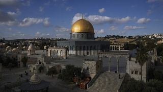  قبة الصخرة في المسجد الأقصى في القدس. 2022/06/21