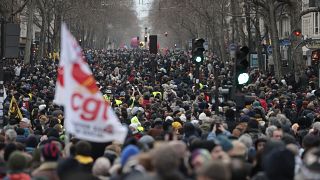 Cortège parisien du 19 janvier 2023.