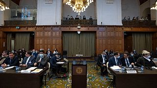  جلسة الاستماع بين أرمينيا وأذربيجان في محكمة العدل الدولية في لاهاي، هولندا.