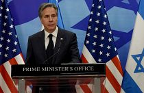 آنتونی بلینکن، وزیر خارجه آمریکا در سفر به اسرائیل