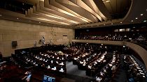 نواب إسرائيليون خلال جلسة في الكنيست القدس 2022