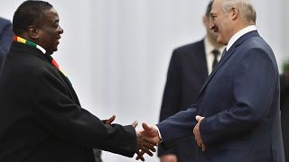  Zimbabwe: Belarus  Alexander Lukashenko arrives for 3-day visit