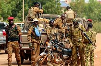 صورة أرشيفية لجنود في جيش بوركينا فاسو، مدينة واغادوغو، 14 أكتوبر 2022