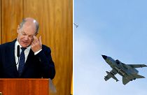 German Chancellor Olaf Scholz has ruled out sending fighter jets to Ukraine 
