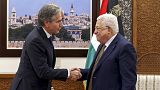 ABD Dışişleri Bakanı Antony Blinken, Filistin Devlet Başkanı Mahmud Abbas ile bir araya geldi